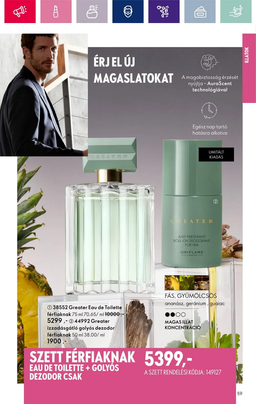 Oriflame akciós újság 02.13–03.04 – 59. oldal