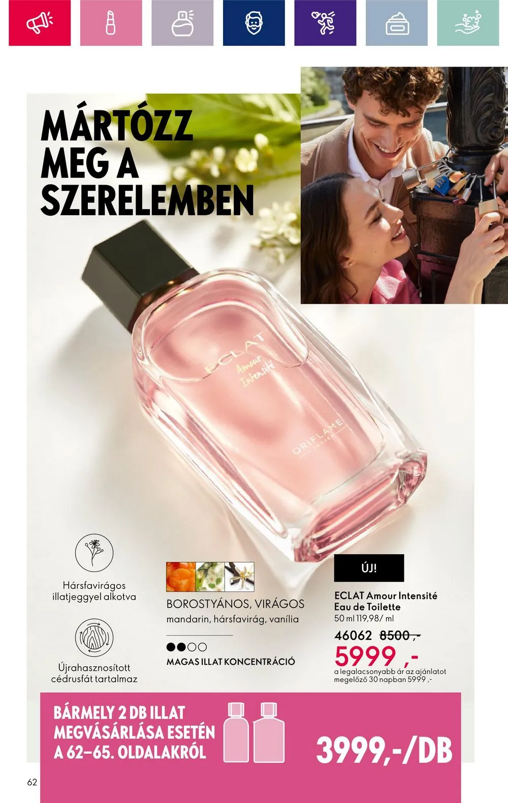 Oriflame akciós újság 02.13–03.04 – 62. oldal