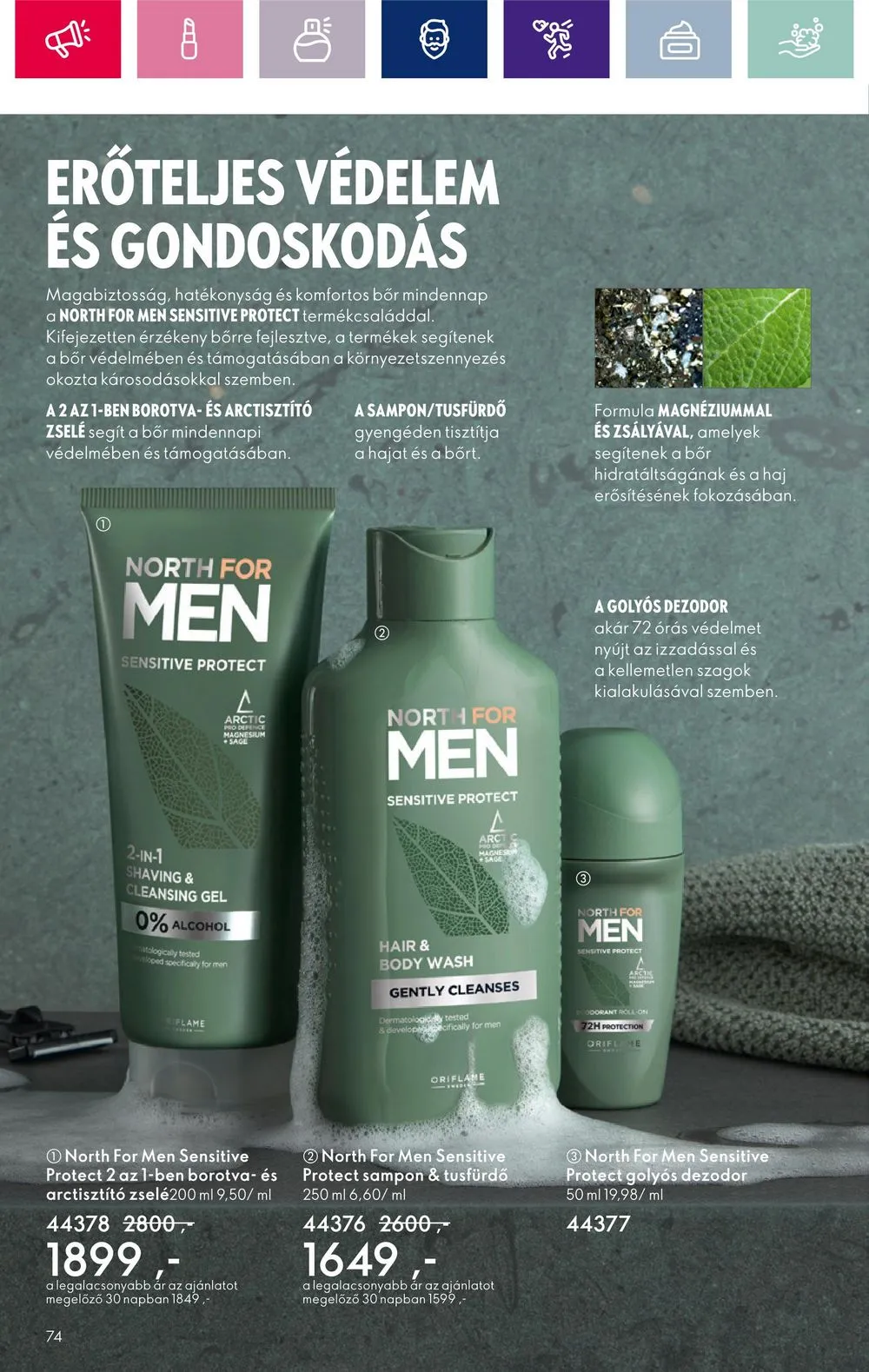 Oriflame akciós újság 02.13–03.04 – 74. oldal