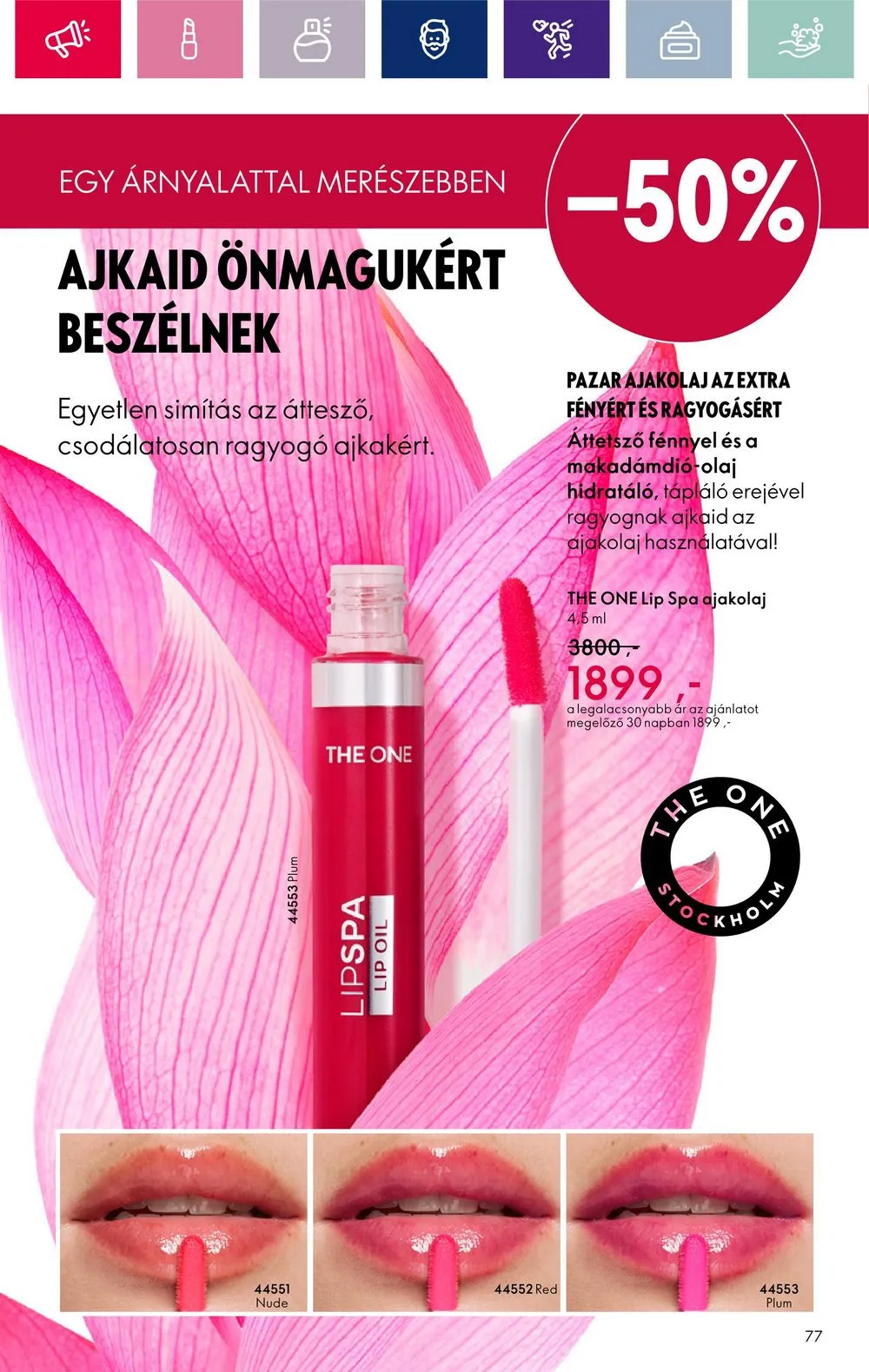 Oriflame akciós újság 02.13–03.04 – 77. oldal