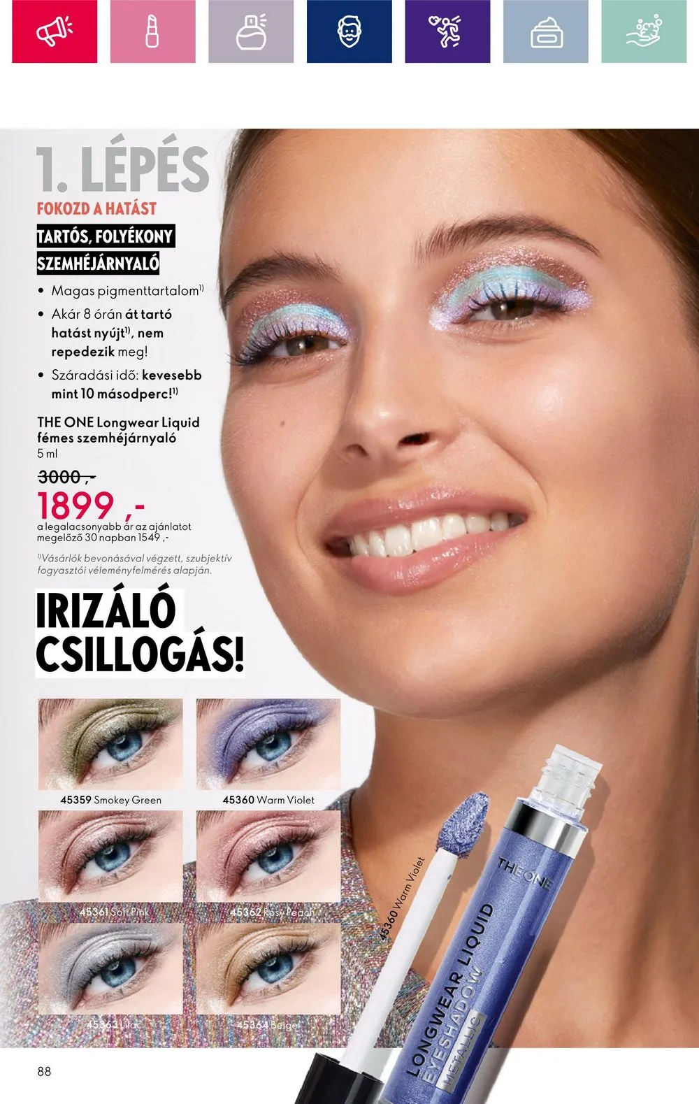 Oriflame akciós újság 02.13–03.04 – 88. oldal