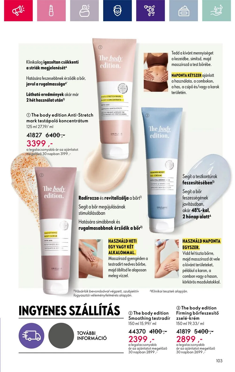 Oriflame akciós újság 03.05–03.25 – 103. oldal