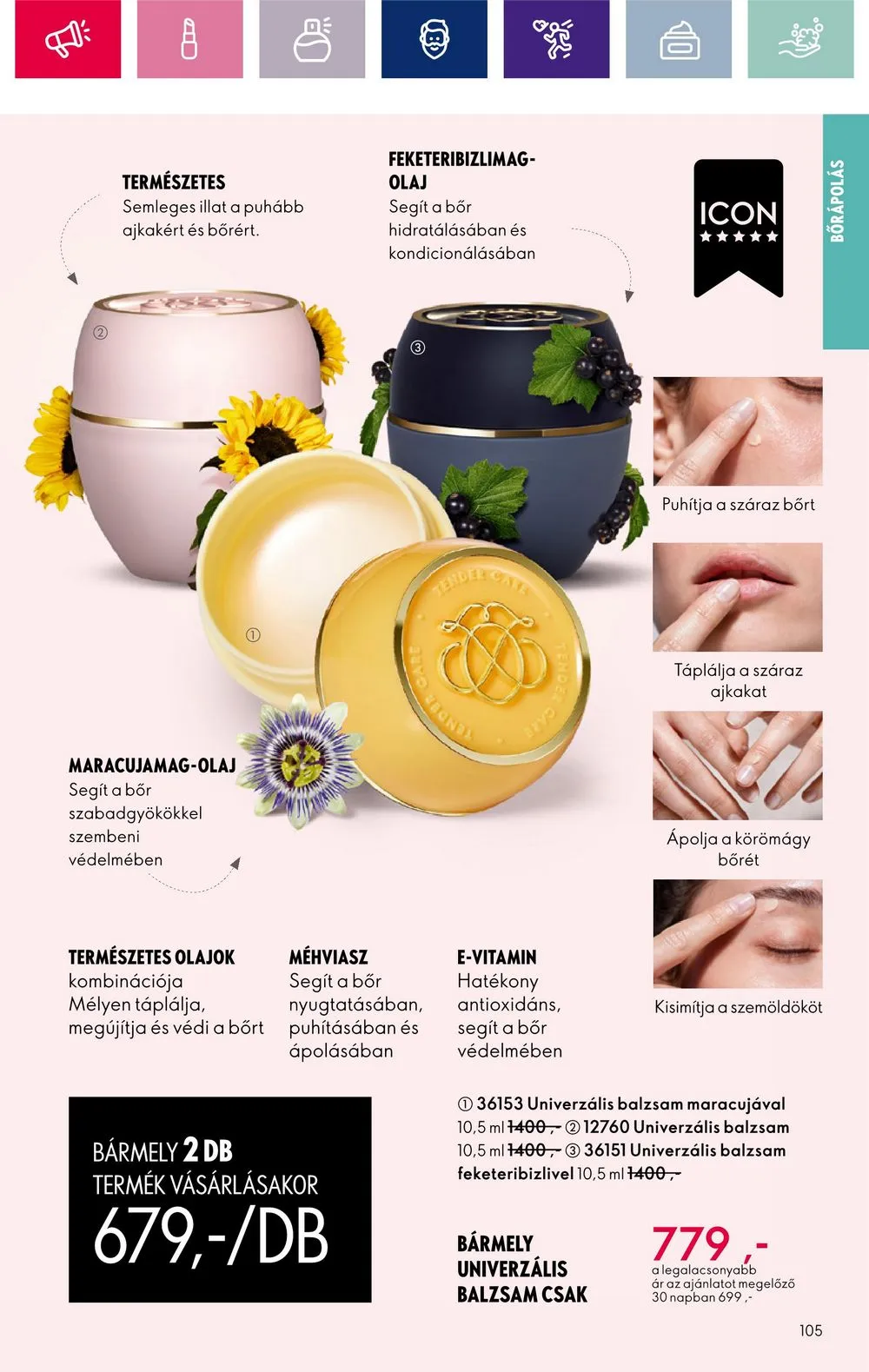 Oriflame akciós újság 03.05–03.25 – 105. oldal