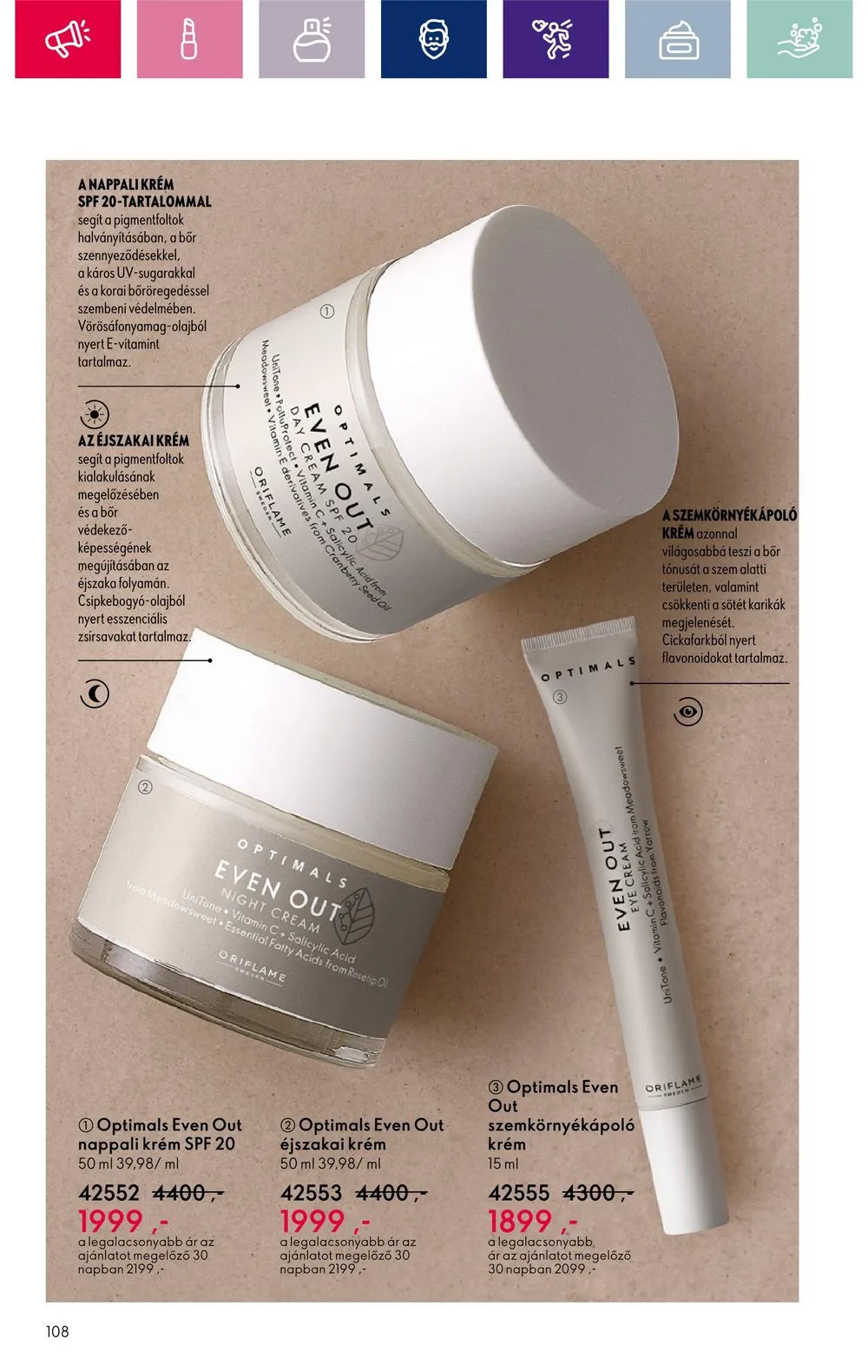 Oriflame akciós újság 03.05–03.25 – 108. oldal