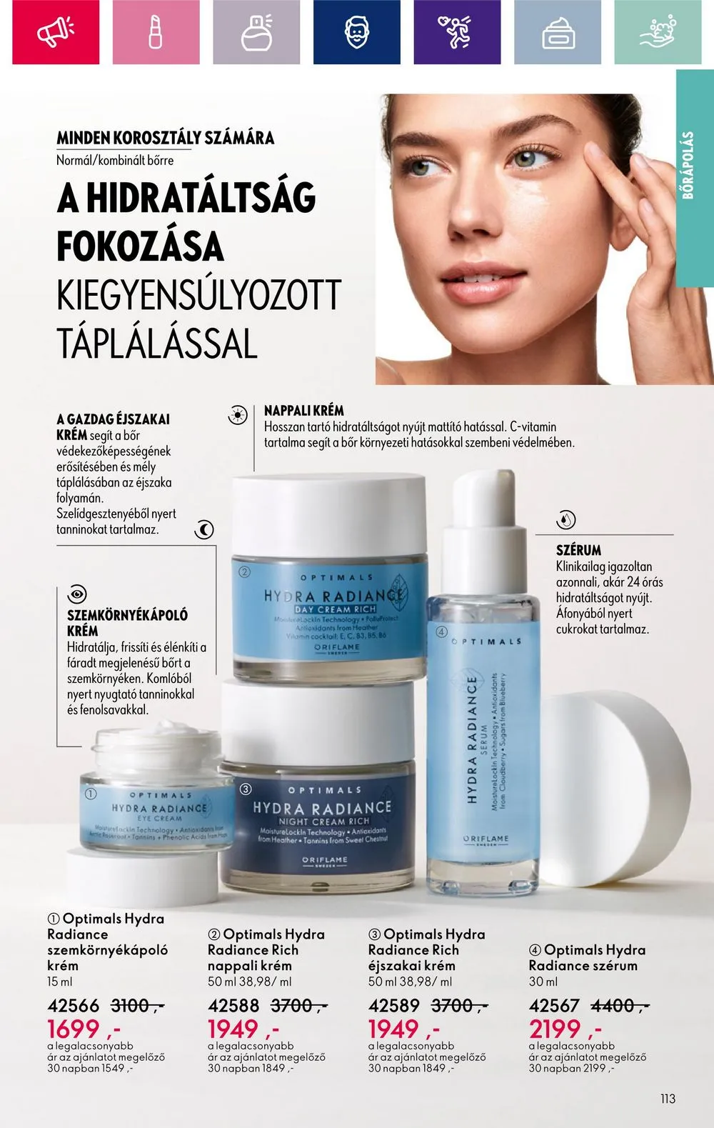 Oriflame akciós újság 03.05–03.25 – 113. oldal
