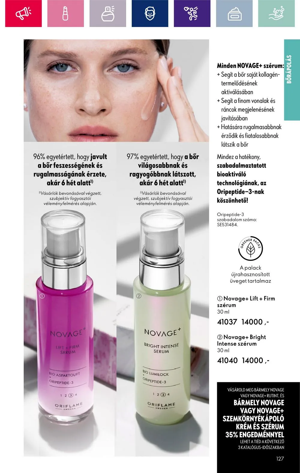 Oriflame akciós újság 03.05–03.25 – 127. oldal