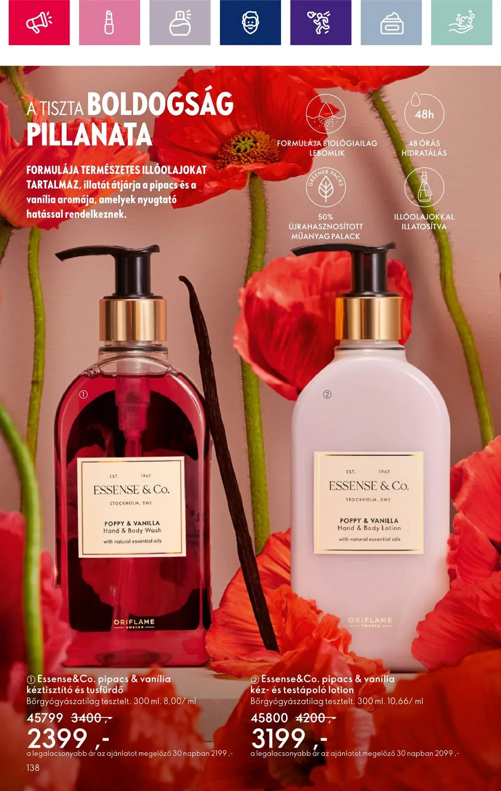 Oriflame akciós újság 03.05–03.25 – 138. oldal