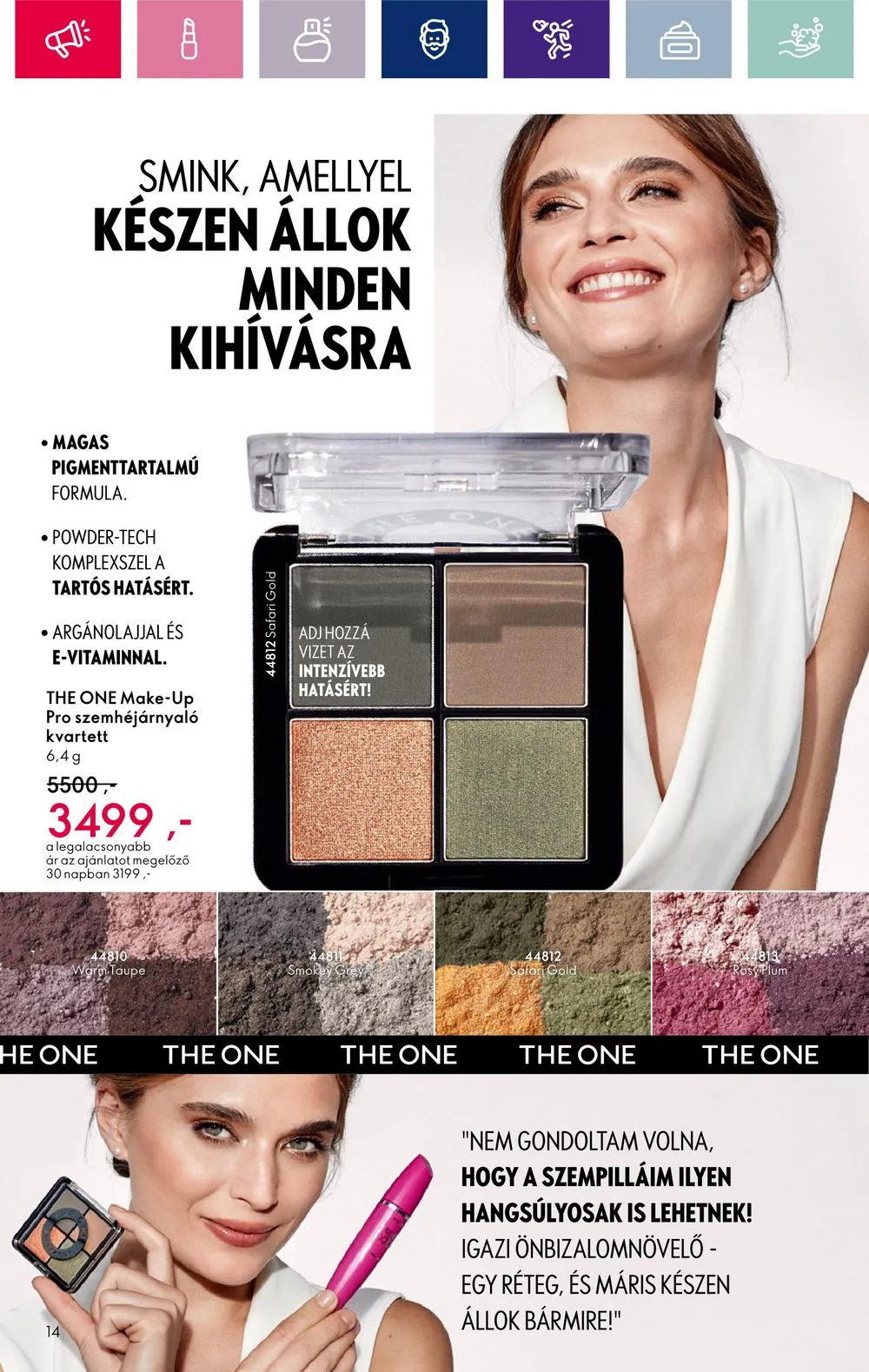 Oriflame akciós újság 03.05–03.25 – 14. oldal