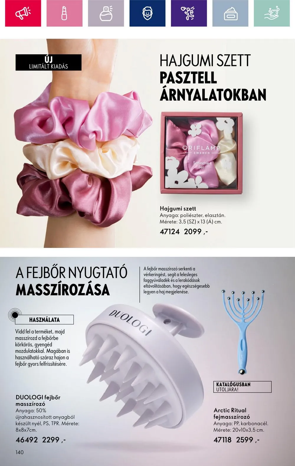 Oriflame akciós újság 03.05–03.25 – 140. oldal