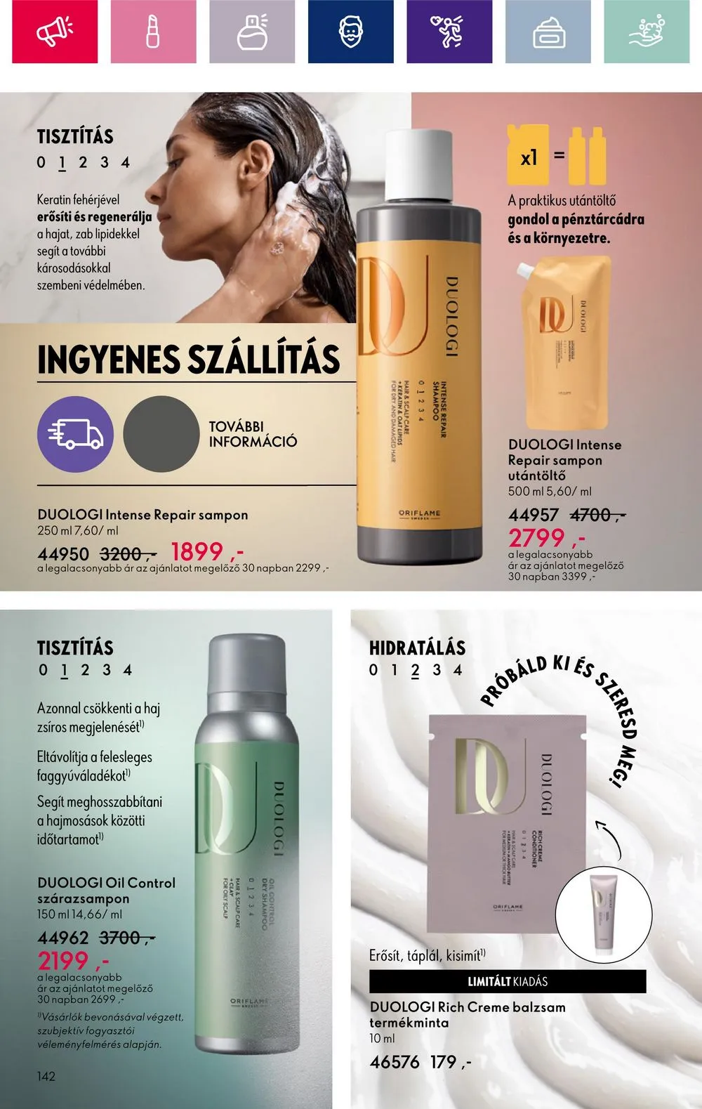 Oriflame akciós újság 03.05–03.25 – 142. oldal