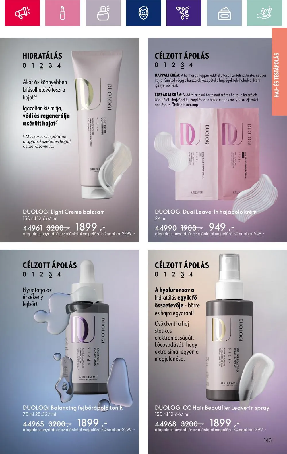 Oriflame akciós újság 03.05–03.25 – 143. oldal