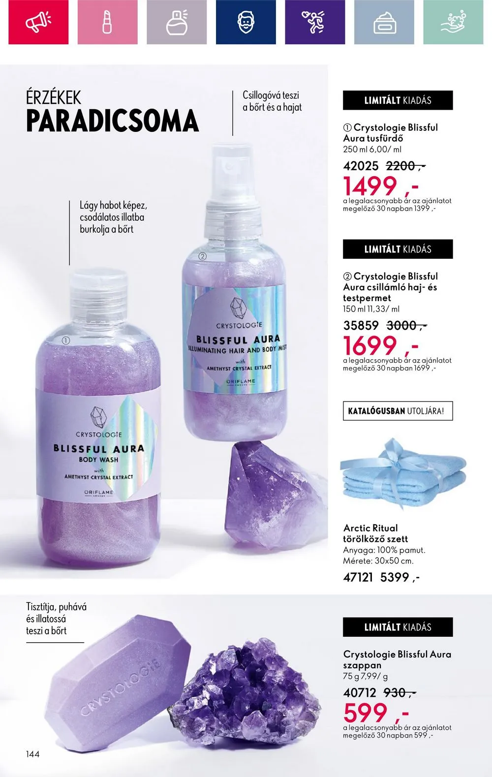 Oriflame akciós újság 03.05–03.25 – 144. oldal