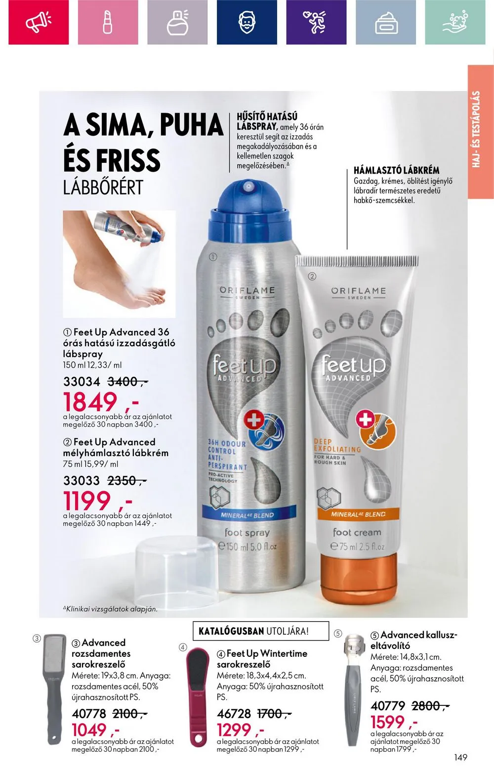 Oriflame akciós újság 03.05–03.25 – 149. oldal