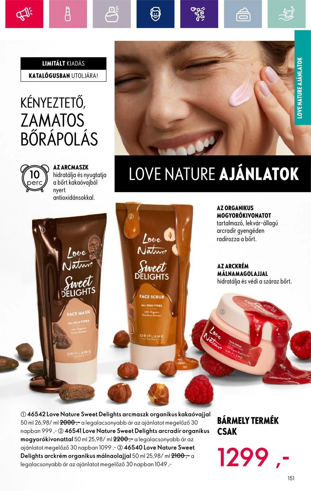 Oriflame akciós újság 03.05–03.25 – 151. oldal