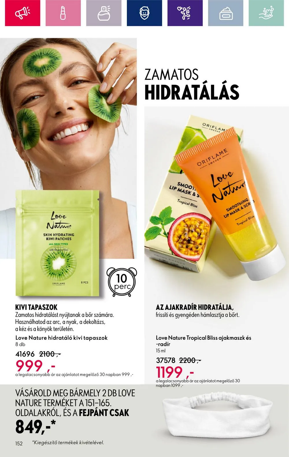 Oriflame akciós újság 03.05–03.25 – 152. oldal