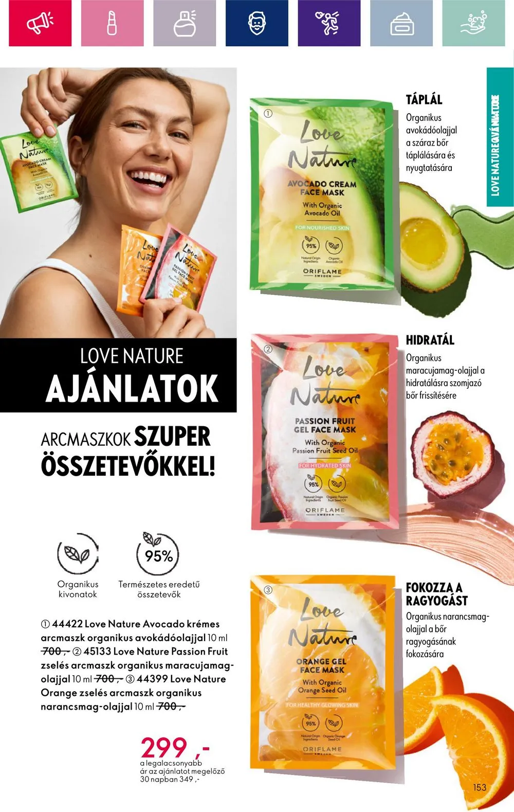 Oriflame akciós újság 03.05–03.25 – 153. oldal