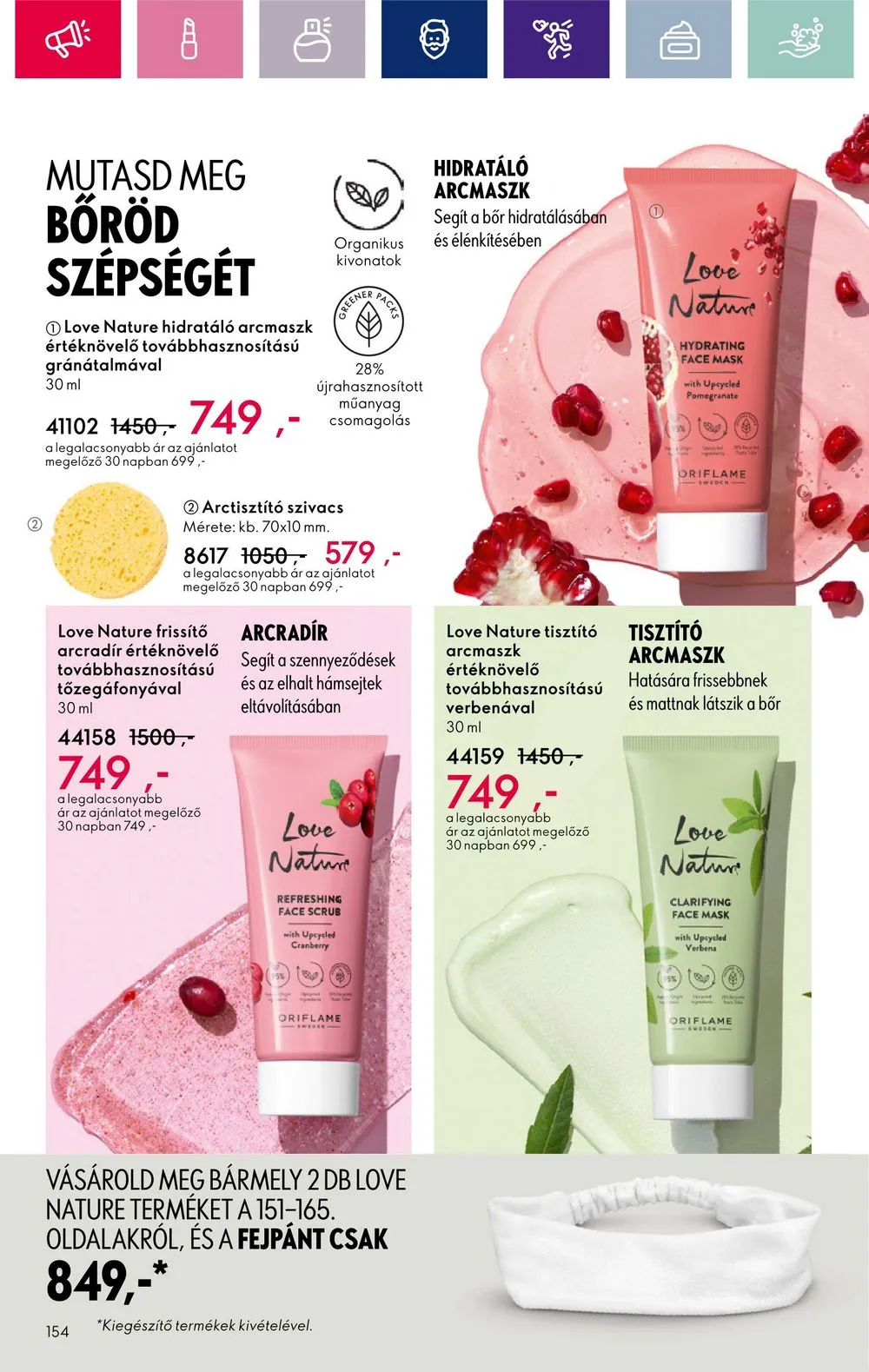 Oriflame akciós újság 03.05–03.25 – 154. oldal