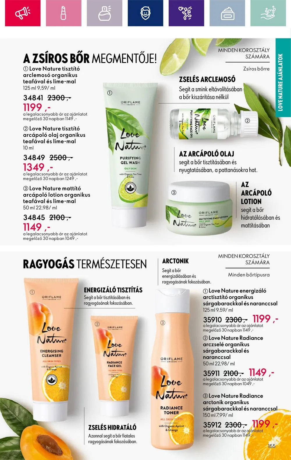 Oriflame akciós újság 03.05–03.25 – 155. oldal