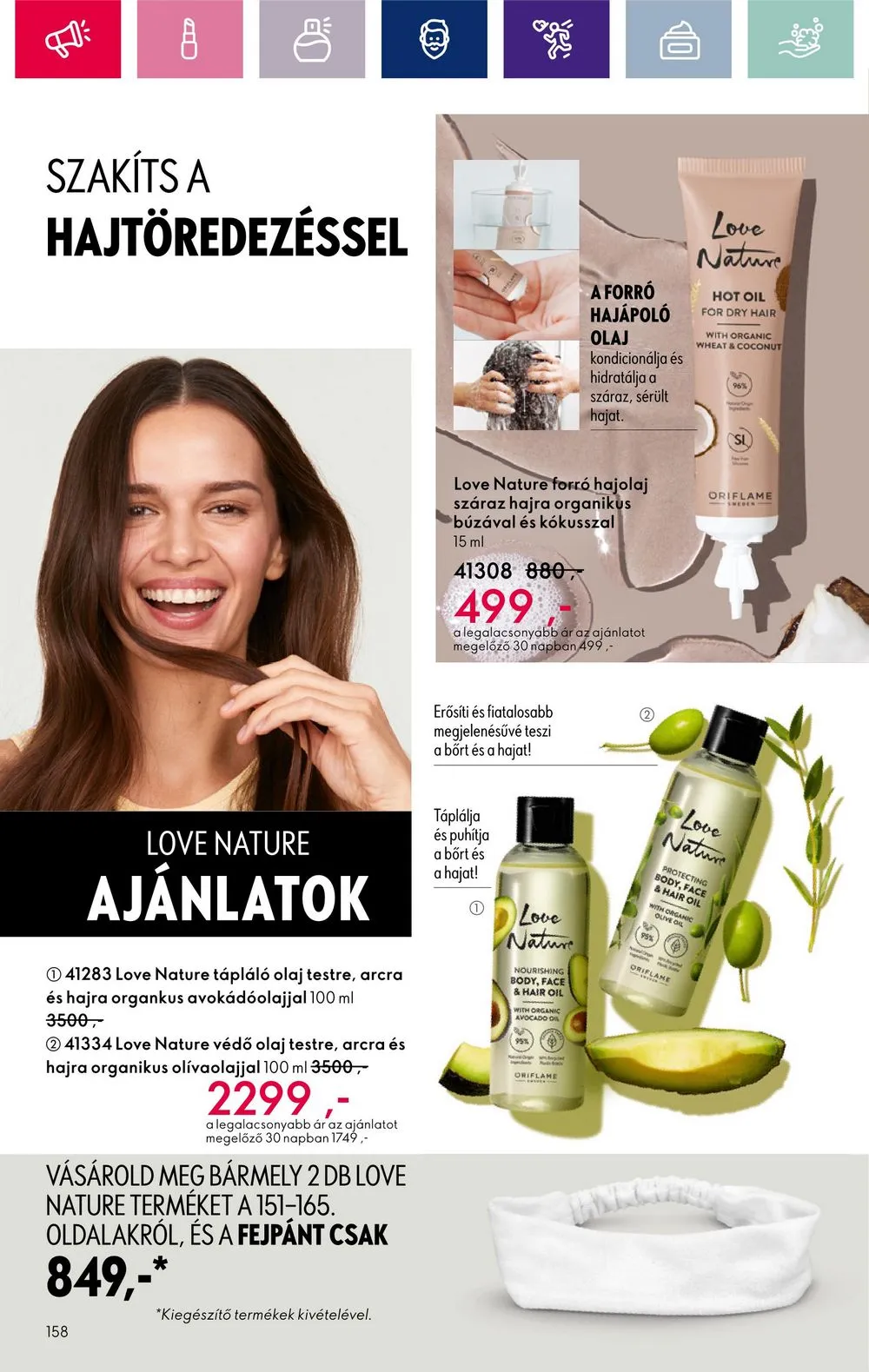 Oriflame akciós újság 03.05–03.25 – 158. oldal