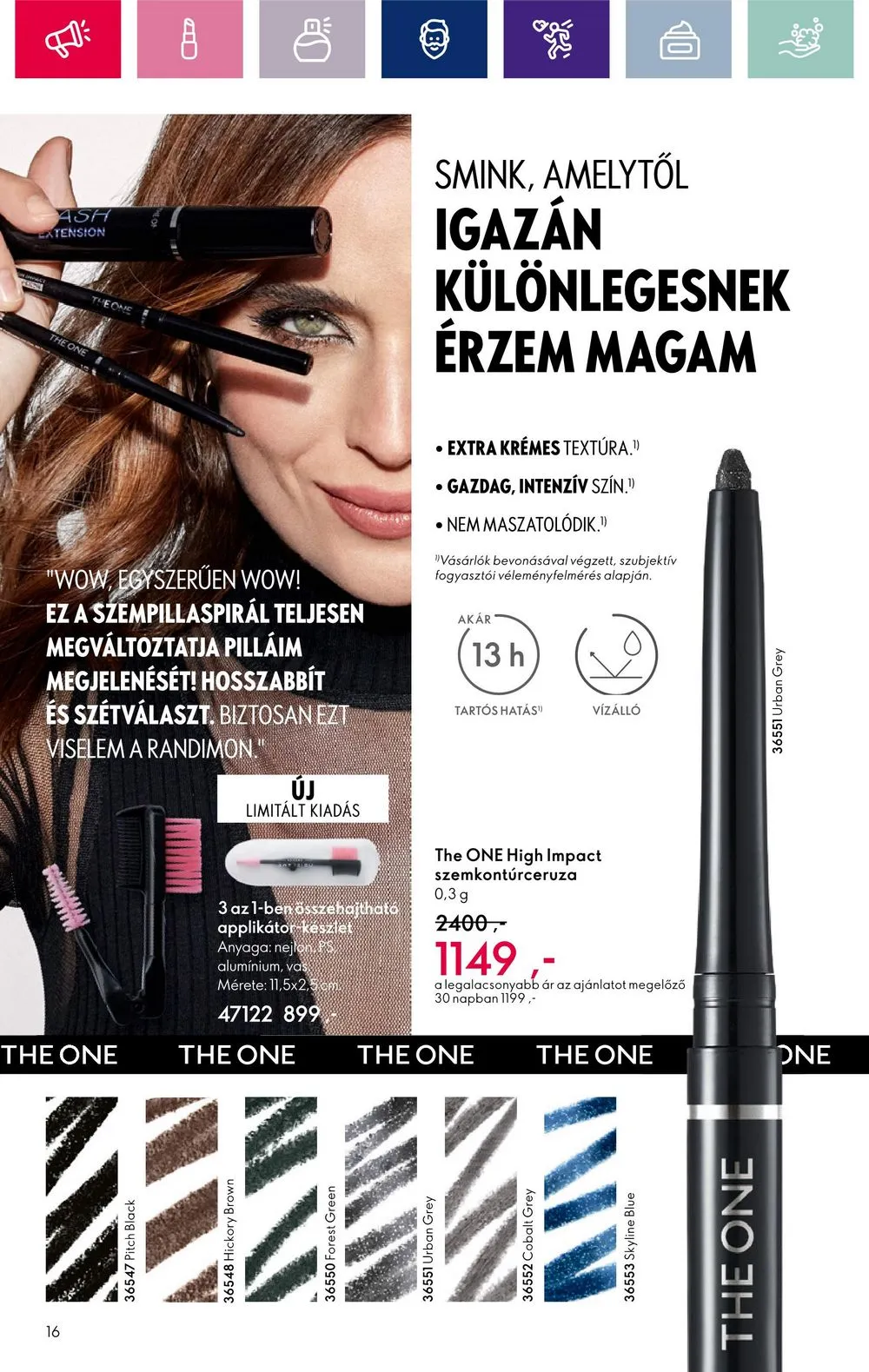 Oriflame akciós újság 03.05–03.25 – 16. oldal