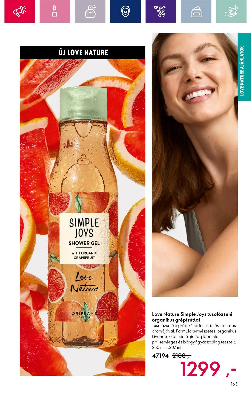 Oriflame akciós újság 03.05–03.25 – 163. oldal