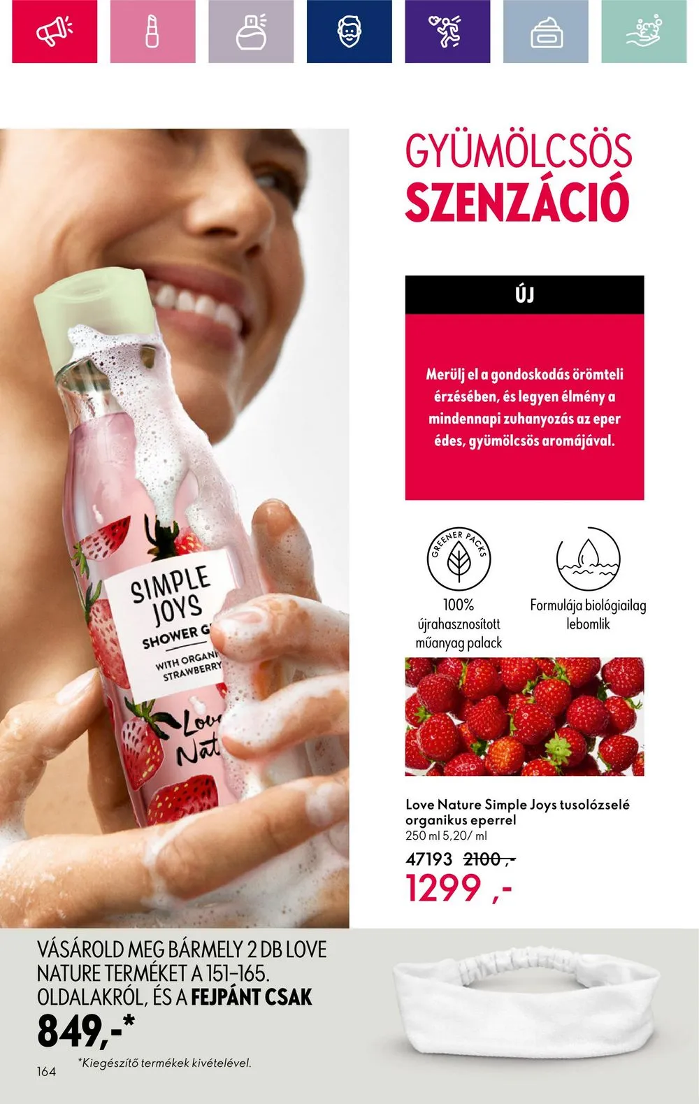 Oriflame akciós újság 03.05–03.25 – 164. oldal