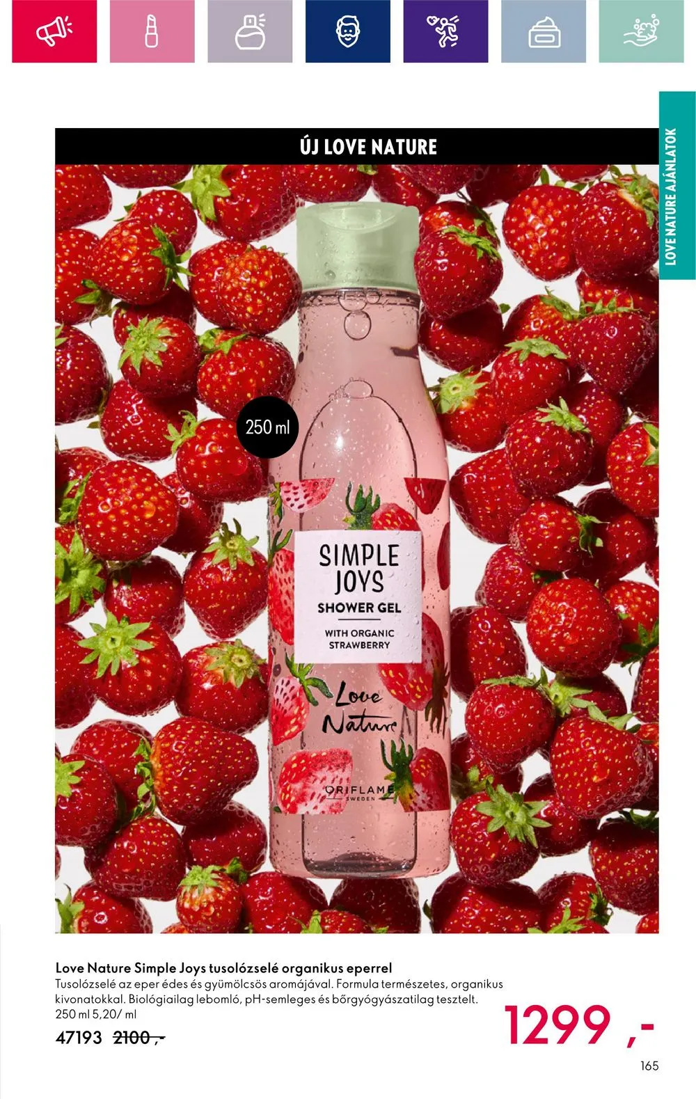 Oriflame akciós újság 03.05–03.25 – 165. oldal