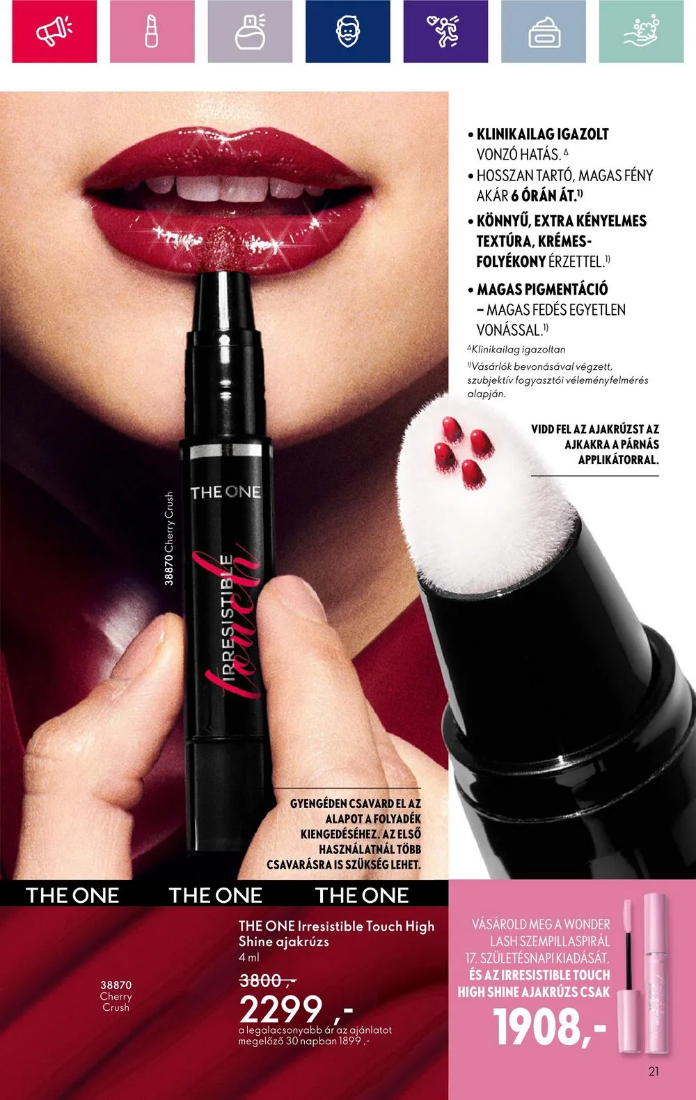 Oriflame akciós újság 03.05–03.25 – 21. oldal