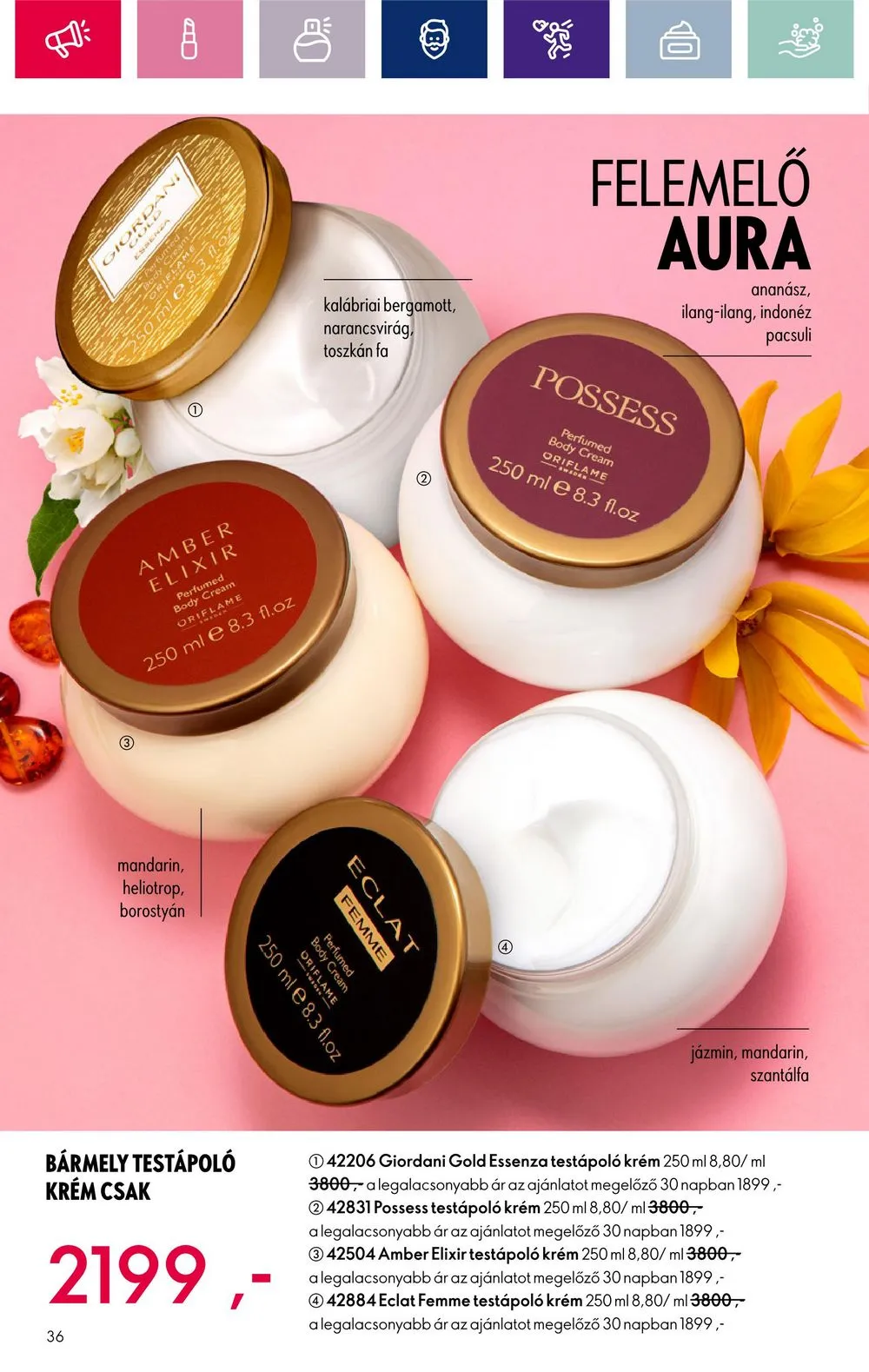 Oriflame akciós újság 03.05–03.25 – 36. oldal