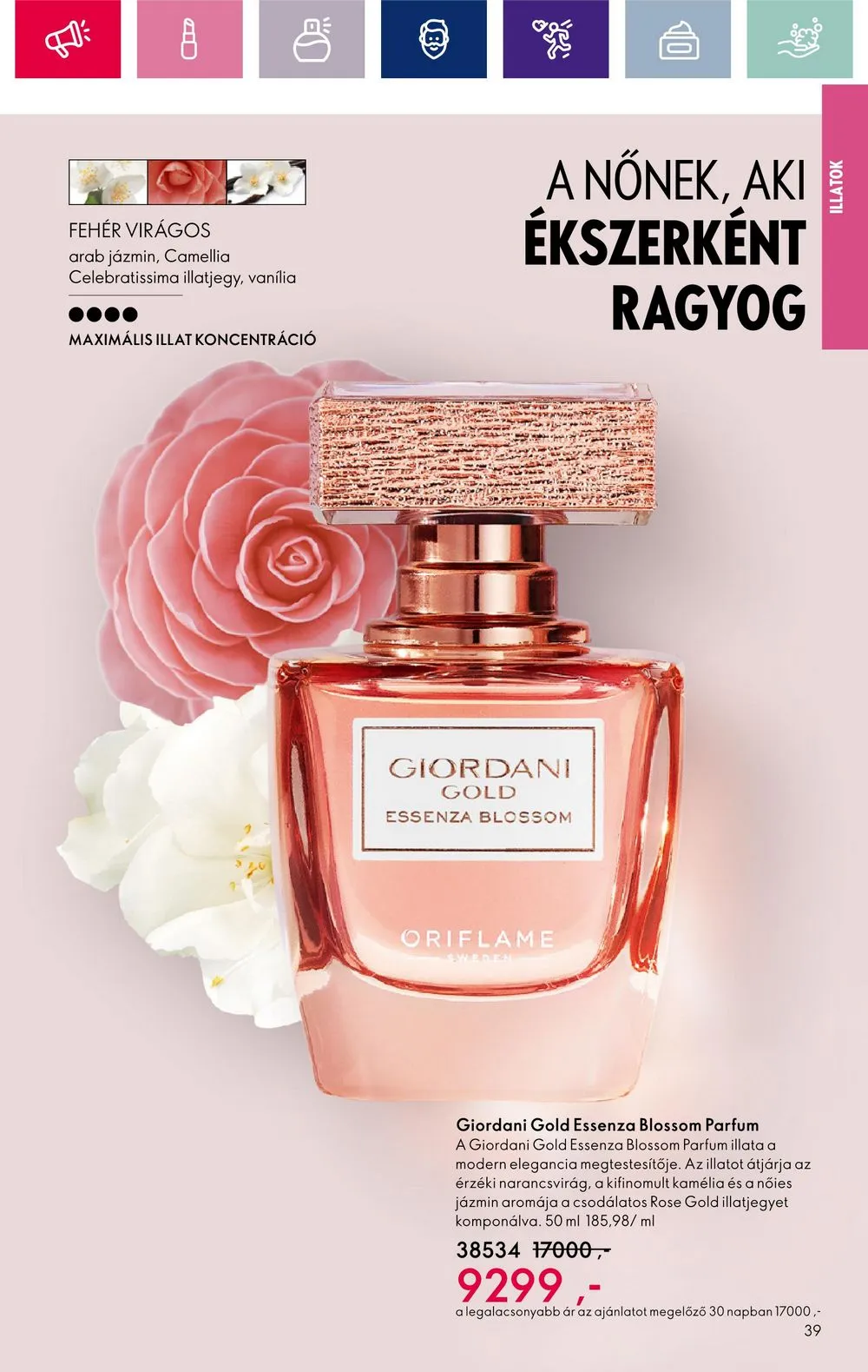 Oriflame akciós újság 03.05–03.25 – 39. oldal