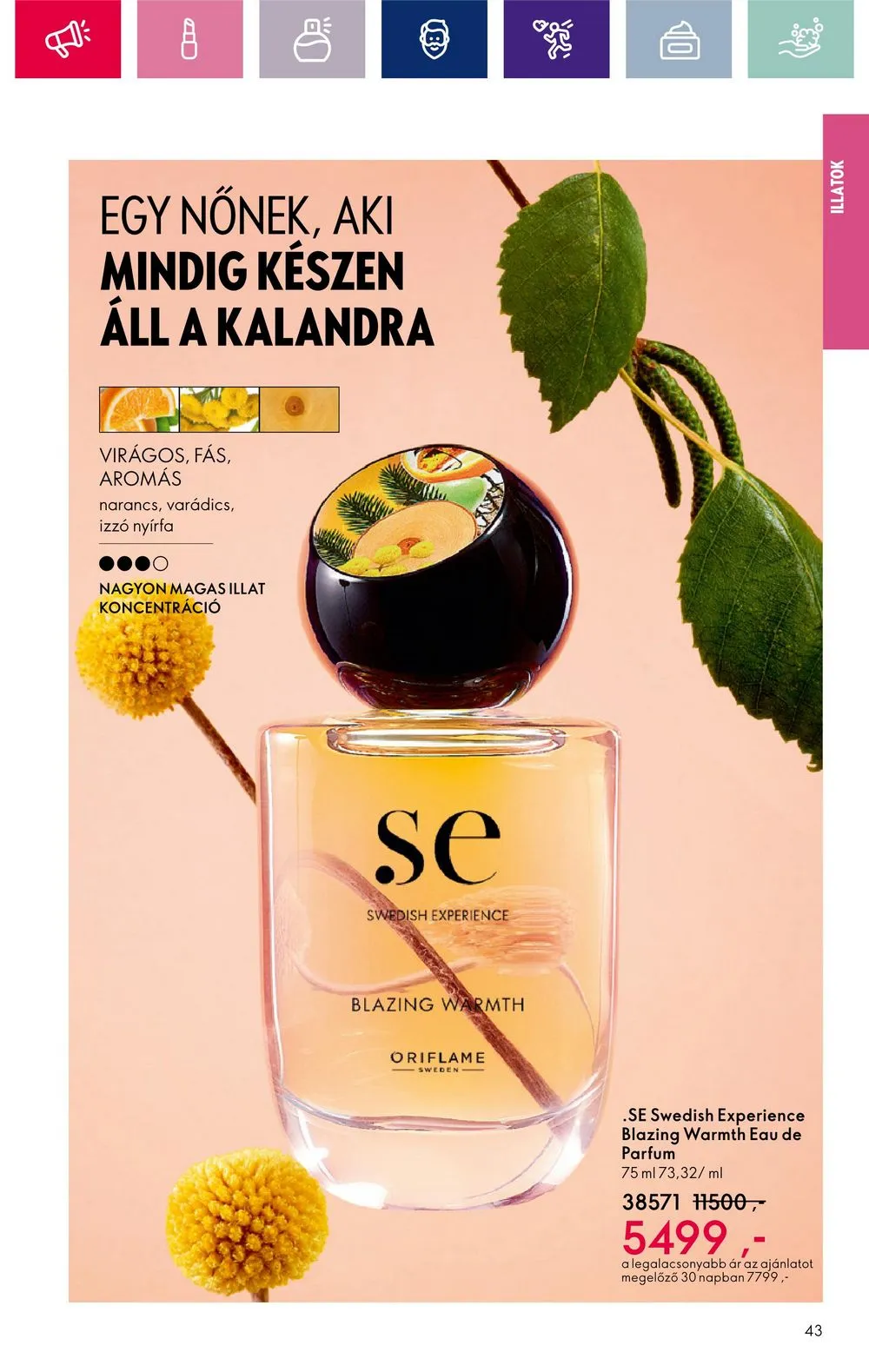 Oriflame akciós újság 03.05–03.25 – 43. oldal