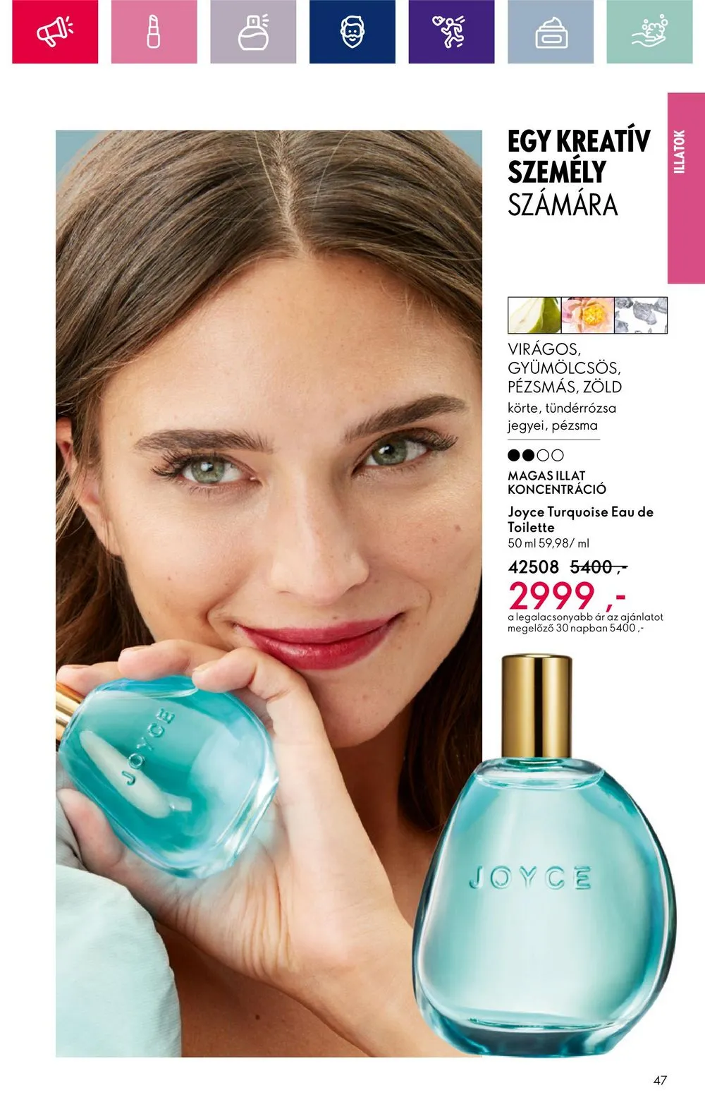 Oriflame akciós újság 03.05–03.25 – 47. oldal