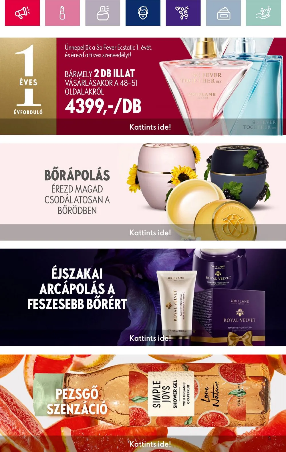 Oriflame akciós újság 03.05–03.25 – 5. oldal
