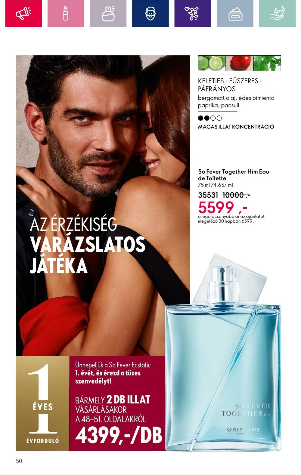 Oriflame akciós újság 03.05–03.25 – 50. oldal