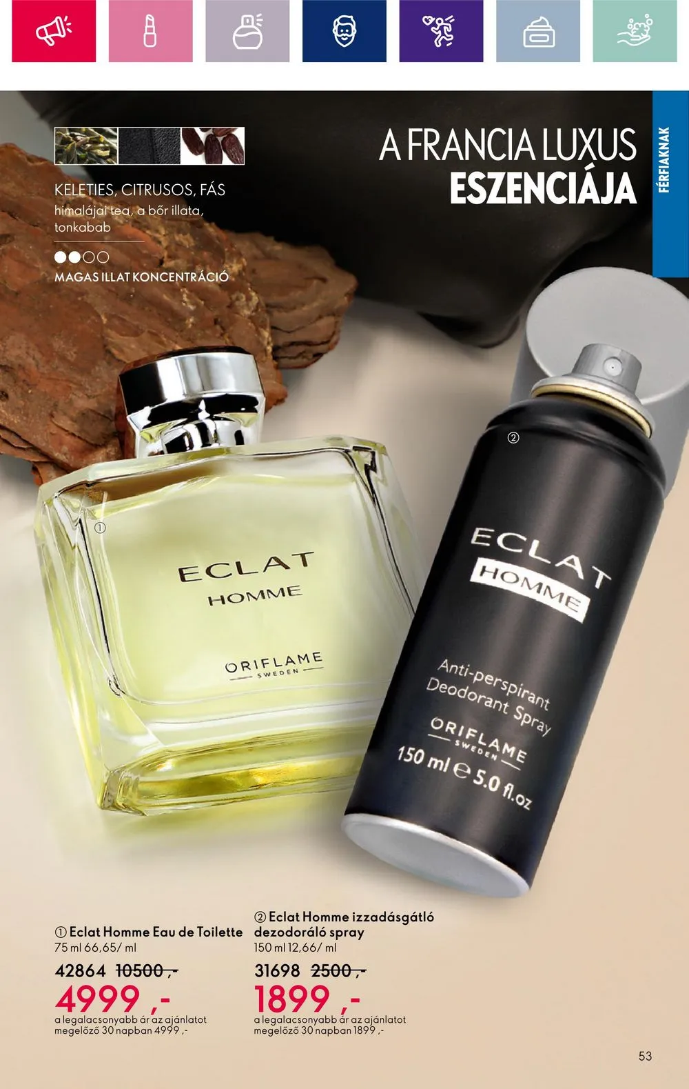 Oriflame akciós újság 03.05–03.25 – 53. oldal