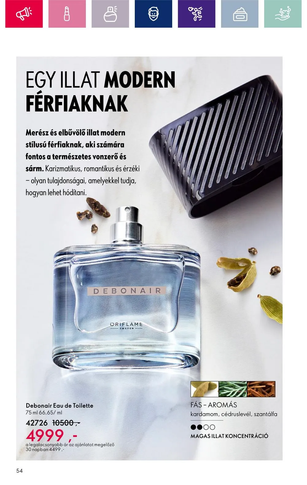 Oriflame akciós újság 03.05–03.25 – 54. oldal