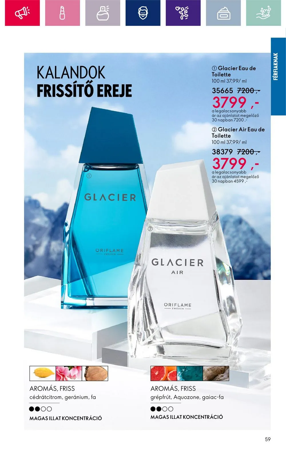 Oriflame akciós újság 03.05–03.25 – 59. oldal