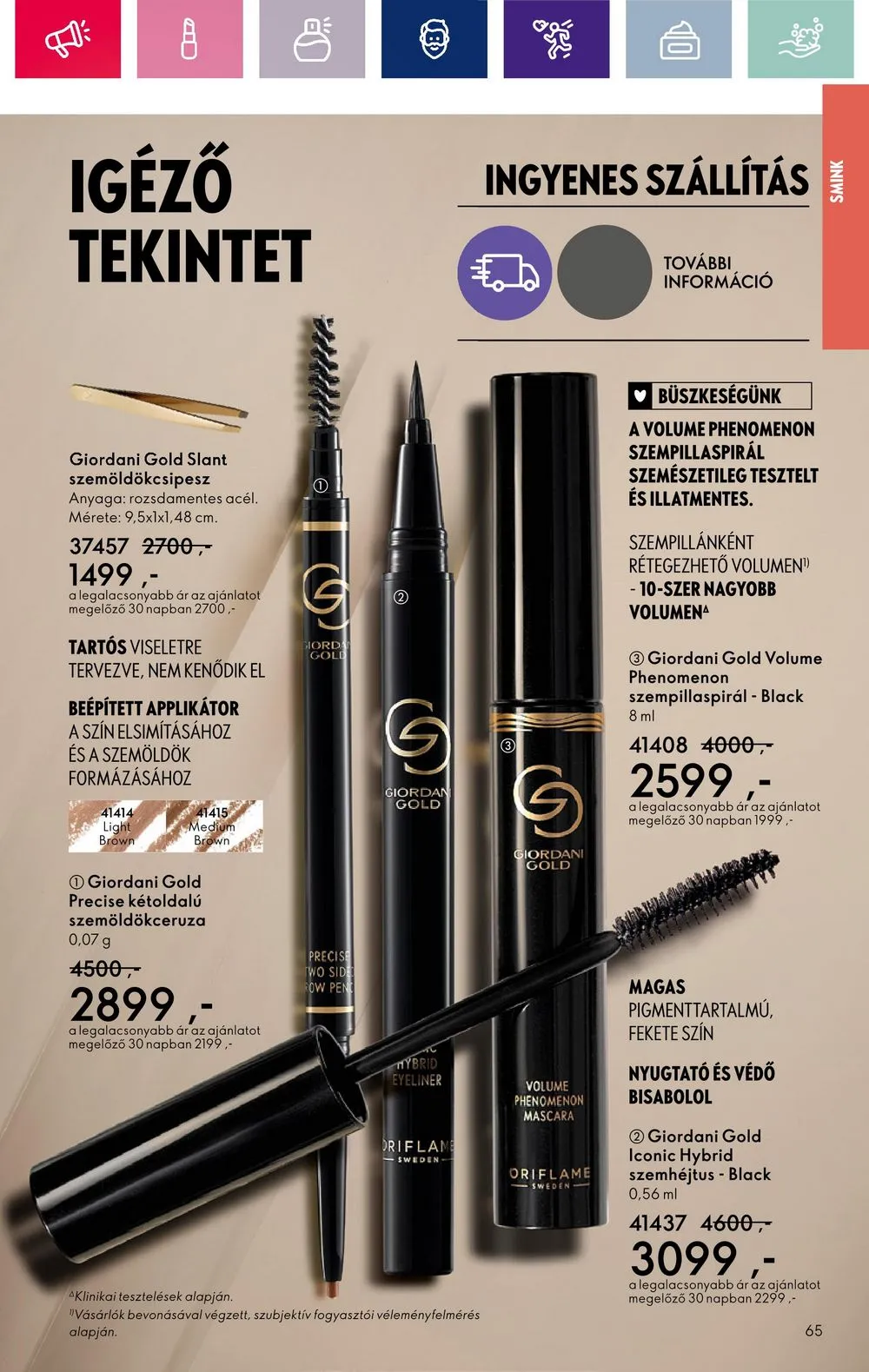 Oriflame akciós újság 03.05–03.25 – 65. oldal