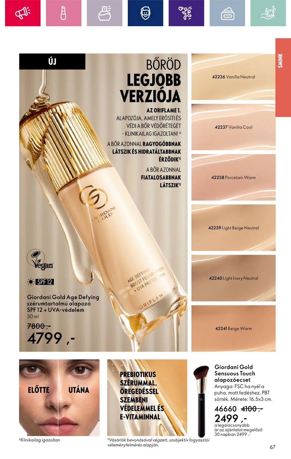 Oriflame akciós újság 03.05–03.25 – 67. oldal