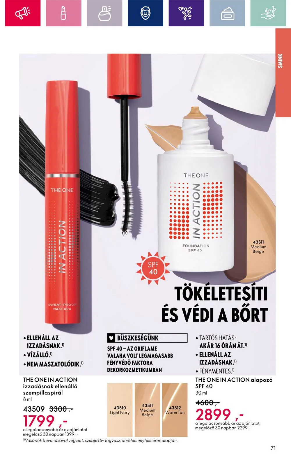 Oriflame akciós újság 03.05–03.25 – 71. oldal