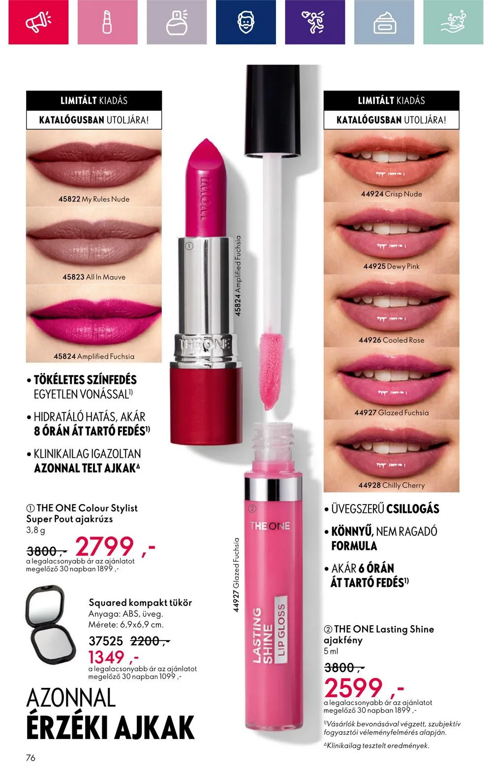 Oriflame akciós újság 03.05–03.25 – 76. oldal