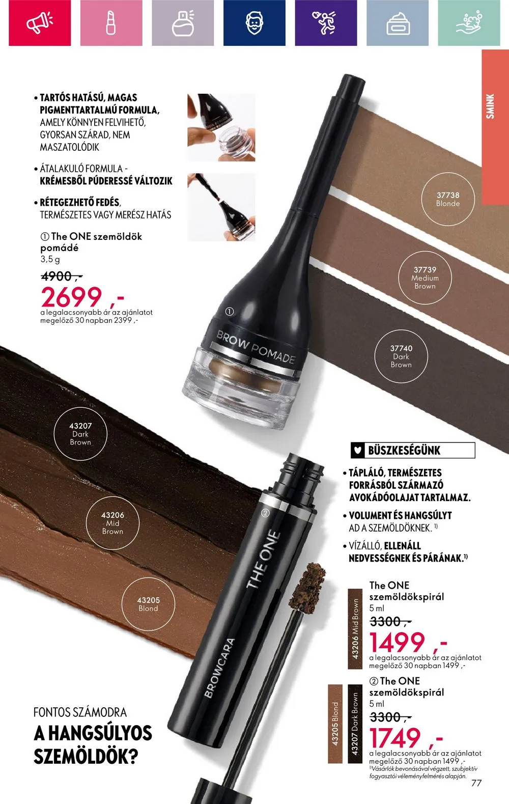Oriflame akciós újság 03.05–03.25 – 77. oldal