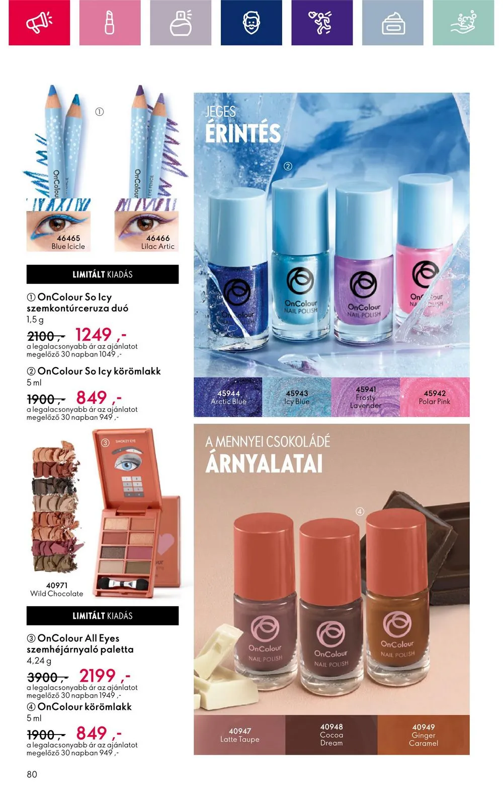 Oriflame akciós újság 03.05–03.25 – 80. oldal