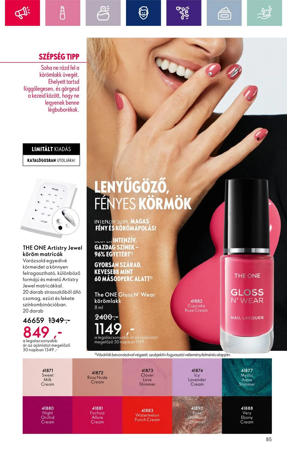 Oriflame akciós újság 03.05–03.25 – 85. oldal