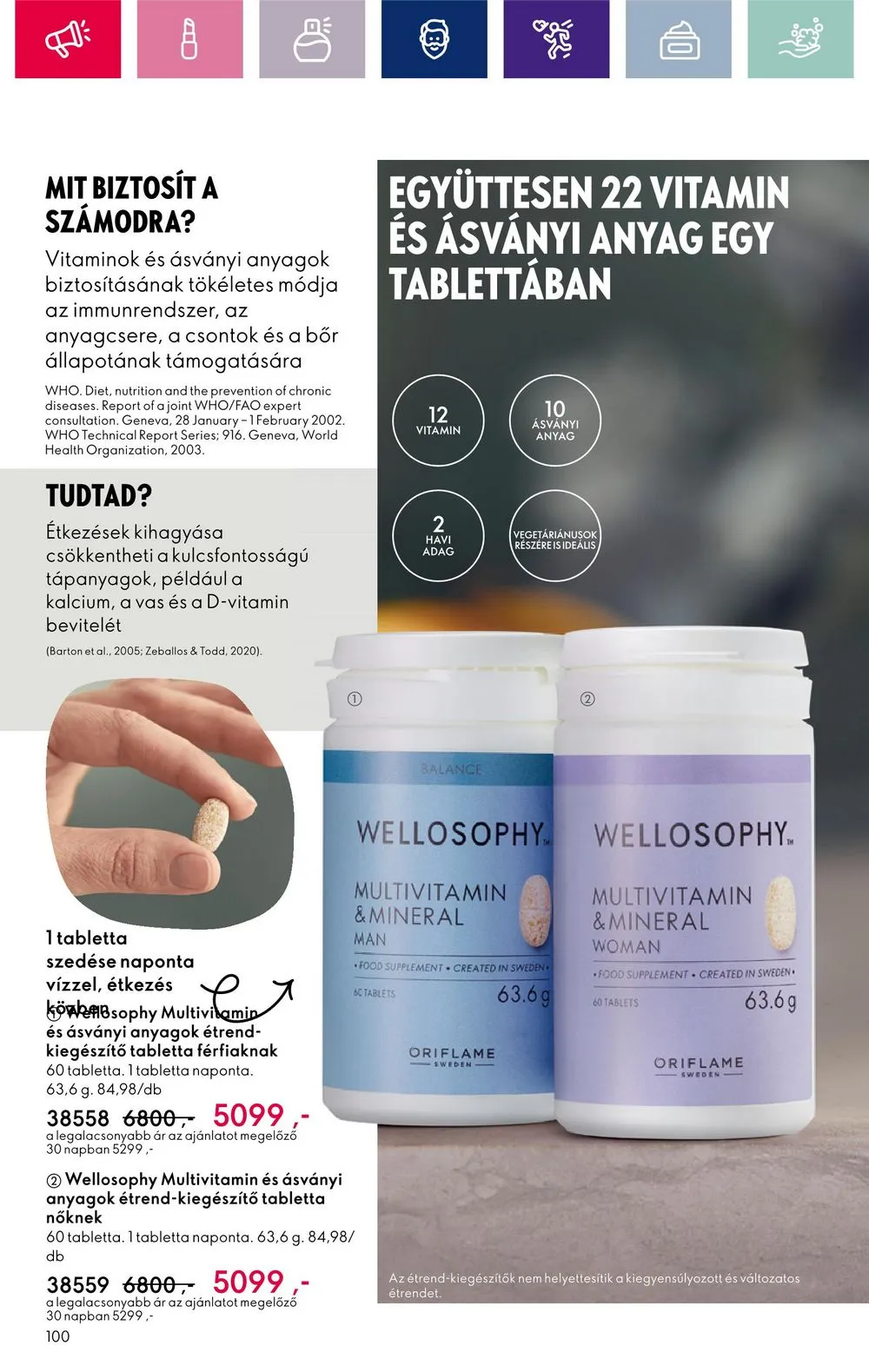 Oriflame akciós újság 03.26–04.15 – 100. oldal