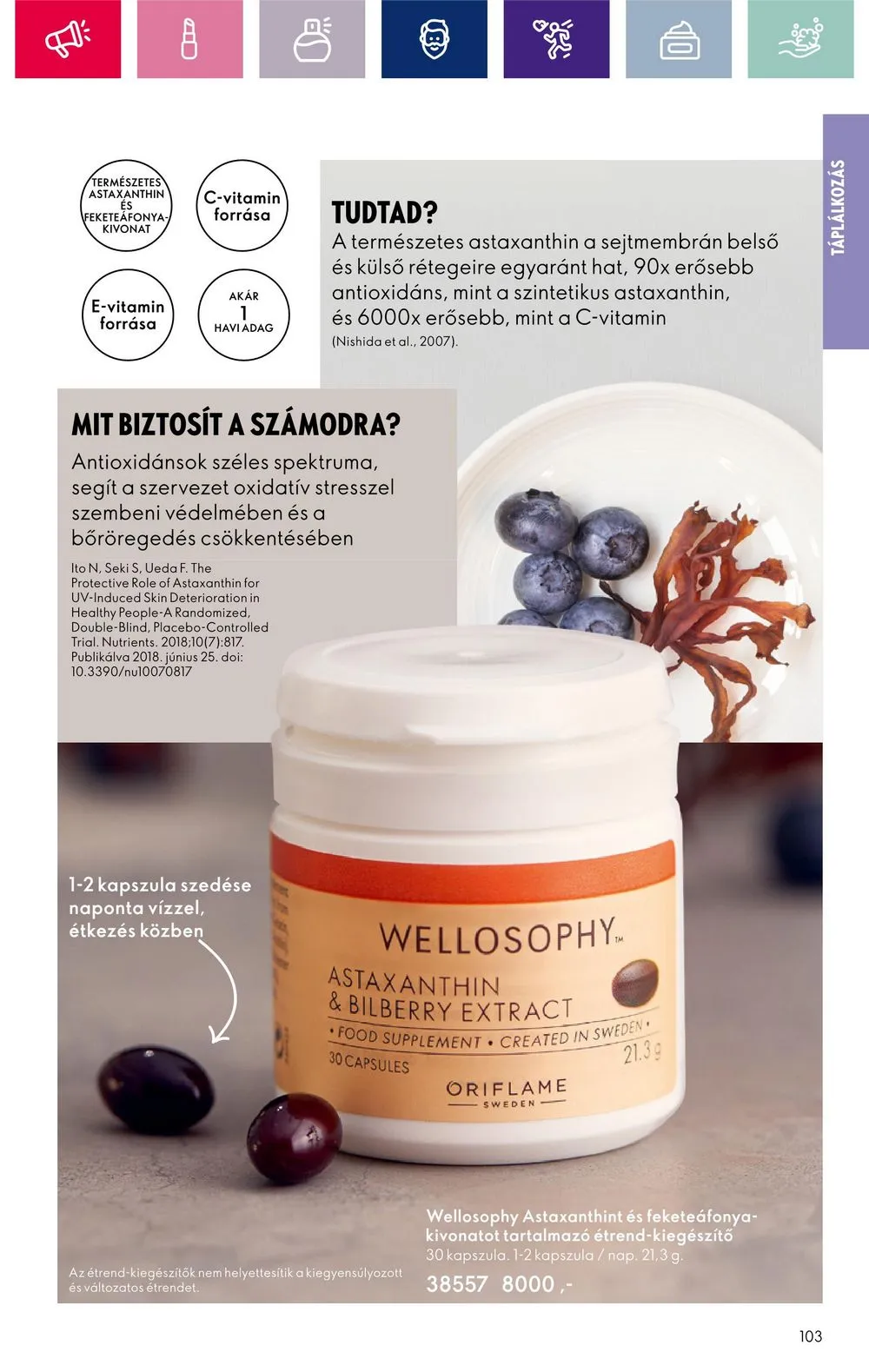 Oriflame akciós újság 03.26–04.15 – 103. oldal