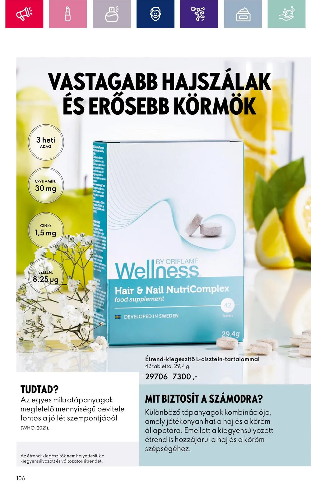 Oriflame akciós újság 03.26–04.15 – 106. oldal