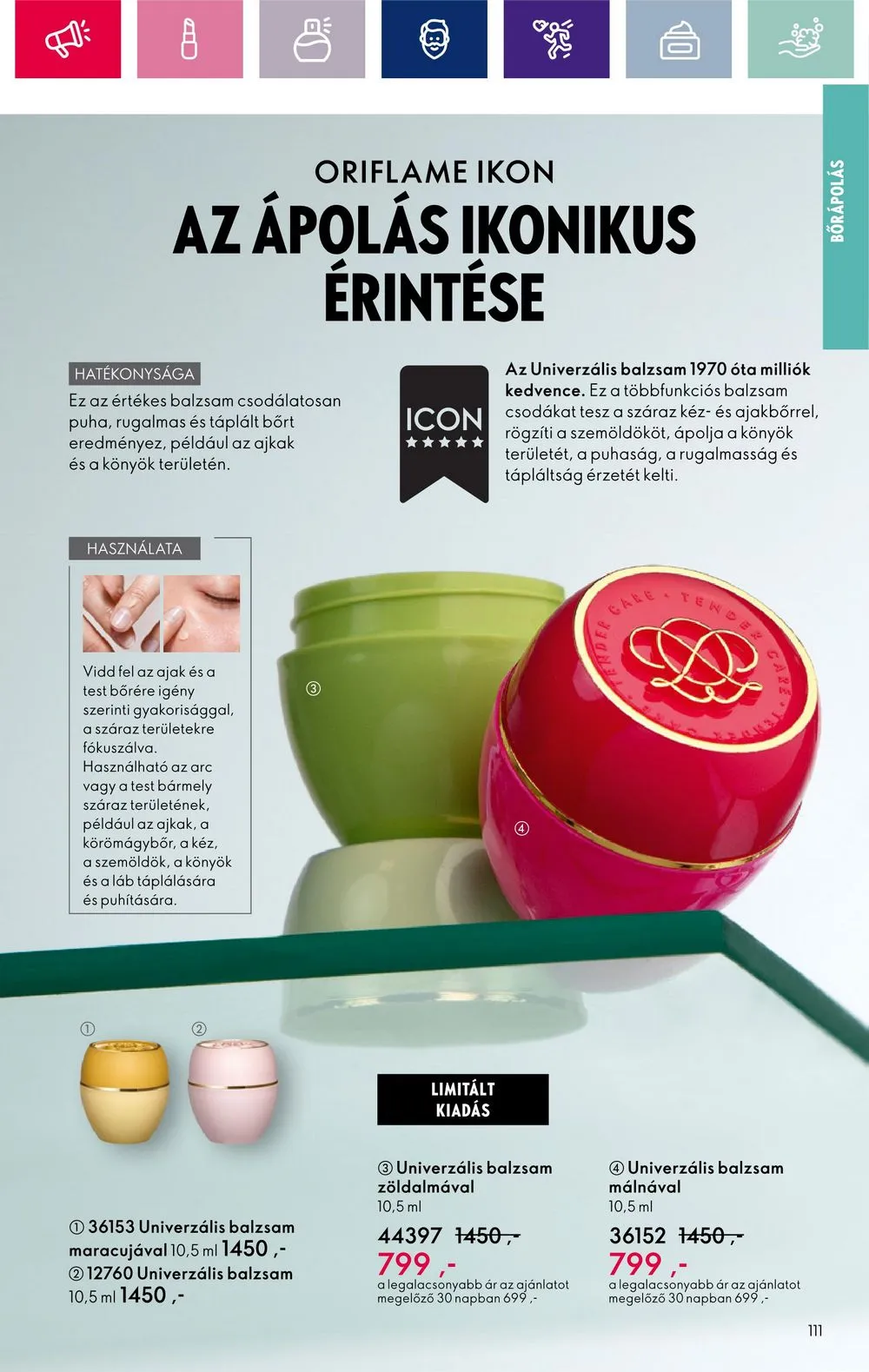 Oriflame akciós újság 03.26–04.15 – 111. oldal