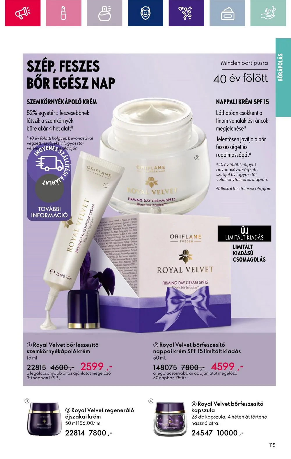 Oriflame akciós újság 03.26–04.15 – 115. oldal