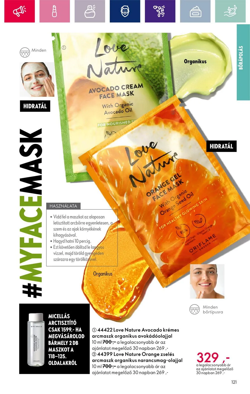 Oriflame akciós újság 03.26–04.15 – 121. oldal